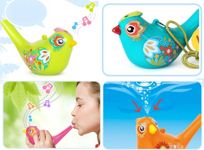 Amusement avec le son et l’eau