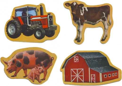 Apprendre en jouant avec des motifs de la ferme