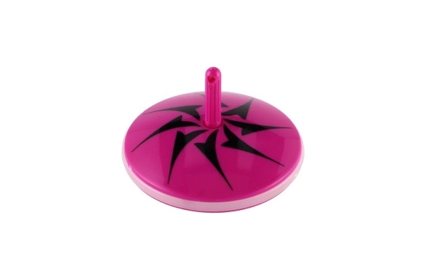 Toupie lumineuse en plastique 6cm fonctionnant sur piles avec lumière 6 couleurs