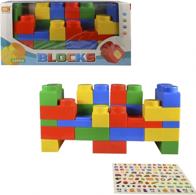 MaDe blocs de couleur 32 pcs