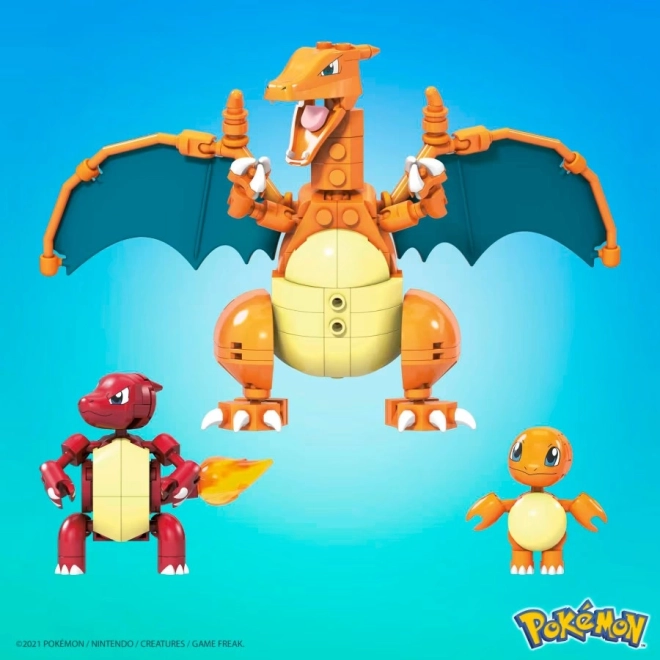 Kit de construction Mega Construx Pokémon Évolution de Salamèche