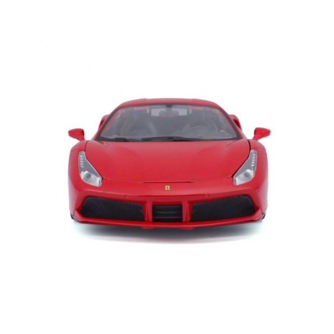 Voiture en métal Ferrari 488 GTB rouge