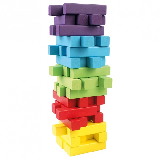 Bino Jeu de Tour, 60 pièces + dé