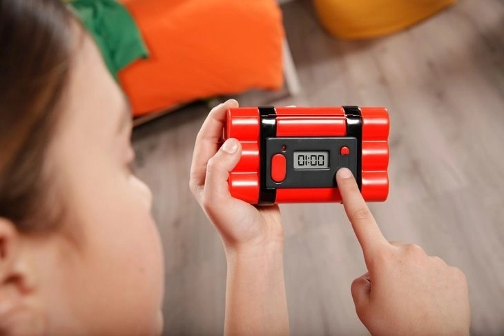 Bombe interactive avec compte à rebours