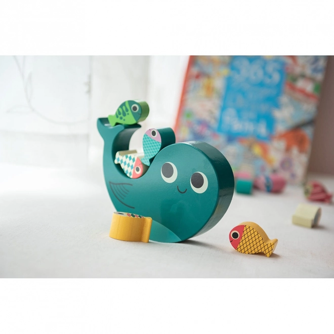 Jeu d'équilibre motorique Vilac Baleine