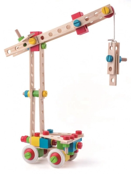 Constructeur - Jeu de construction en seau - 140 pièces