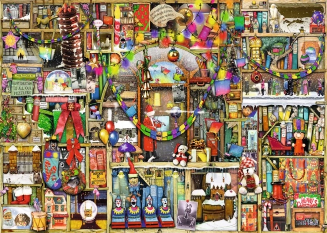 Ravensburger puzzle Le vaisselier de Noël 1000 pièces