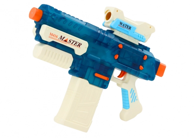 Pistolet à eau M416 à accumulateur, 500 ml, portée 8-10 m