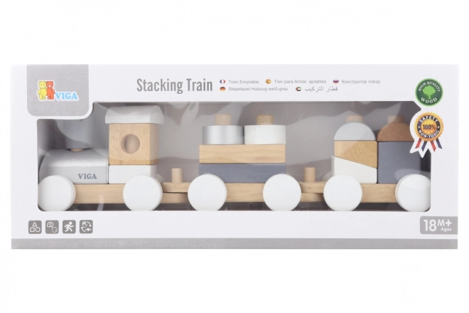 Train en bois
