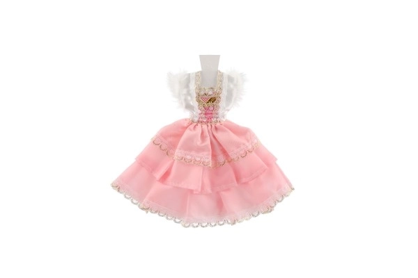Robes/Vêtements courts pour poupées en sachet 22x30cm
