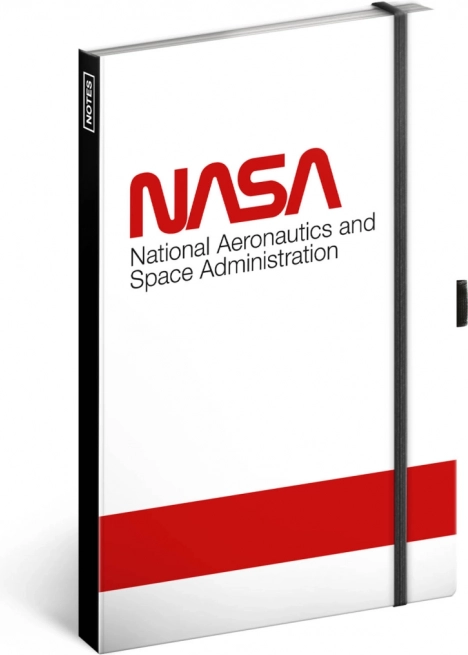 Carnet NOTIQUE NASA, ligné 13 × 21 cm
