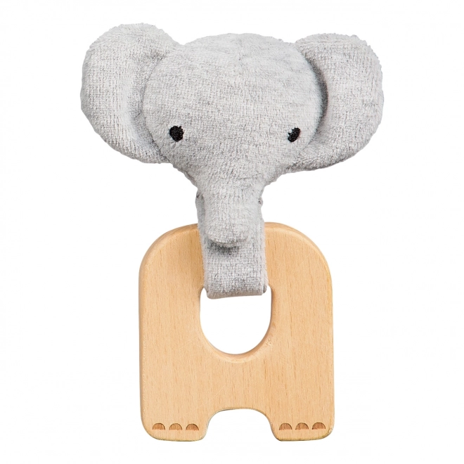 Jouet de dentition pour bébés en forme d'éléphant