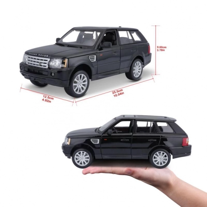 Modèle Range Rover Sport noir