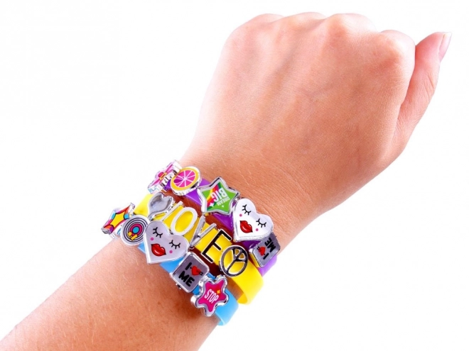 Kit créatif pour bracelets avec lettres