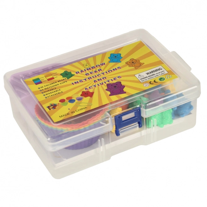 Jeu éducatif Montessori apprends à compter 61 pièces - Ours