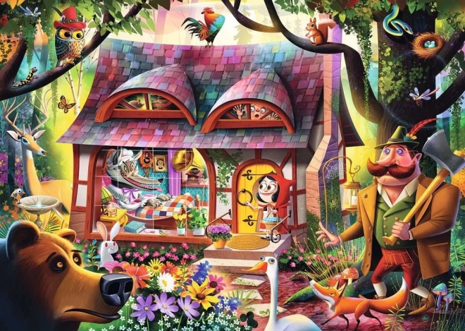 Puzzle Chaperon Rouge 1000 pièces