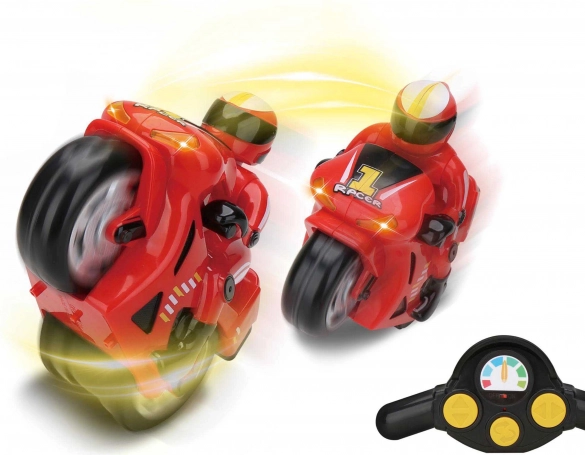 Moto télécommandée avec effets