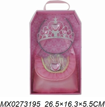 Ensemble mode pour petite princesse – couronne et sac à main