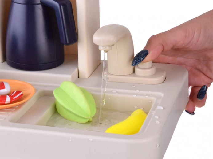 Robinet fonctionnel avec eau courante