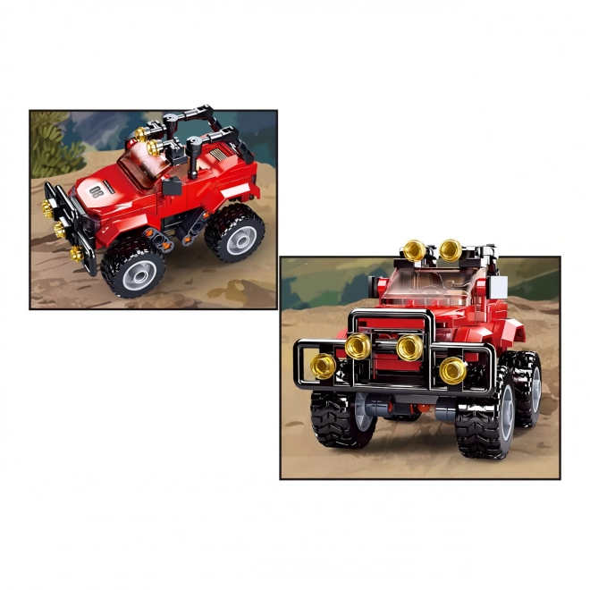 Sluban Town M38-B0902 Jeep rouge