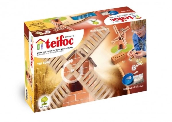 Jeu de construction Moulin à vent Teifoc