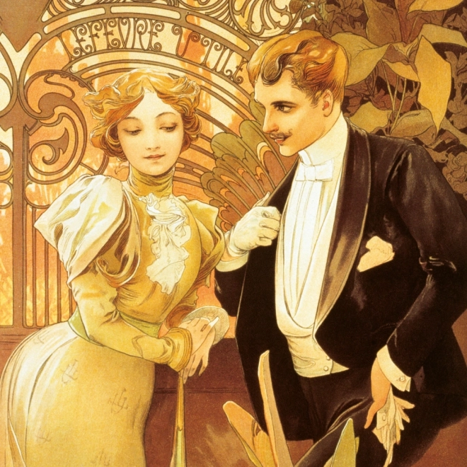 Calendrier de notes Alfons Mucha 2026
