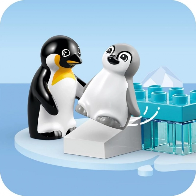 Lego Duplo Familles d'animaux sauvages : Pingouins et lions