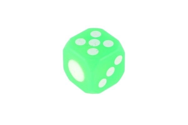 Dé en silicone lumineux 3 cm - 1 pièce