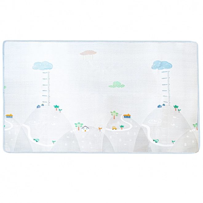 Tapis éducatif avec mètre de croissance 200x180x1cm