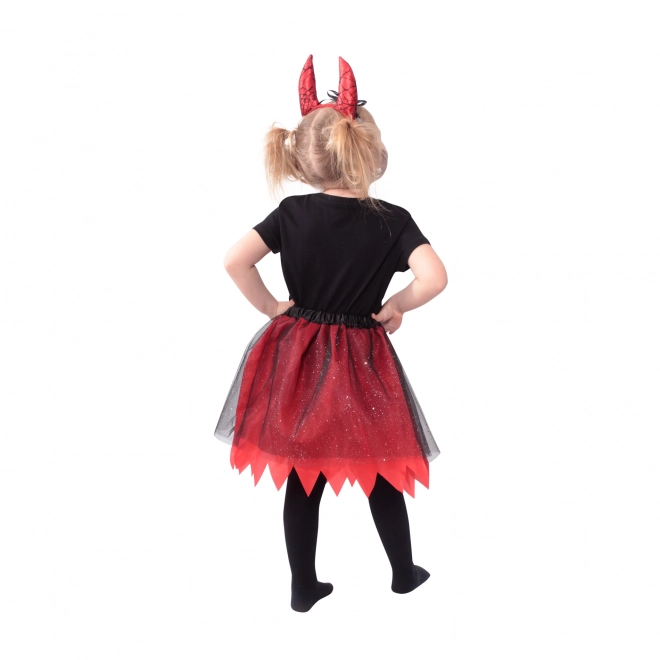Costume pour enfant diablesse tutu jupe avec serre-tête