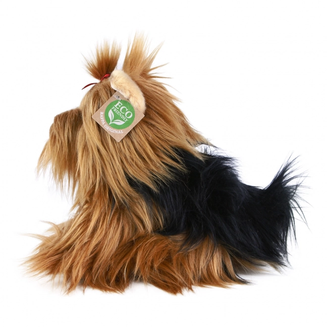 Rappa Chien en peluche Yorkshire Terrier assis 23 cm ÉCOLOGIQUE