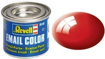 Peinture émail Revell rouge feu brillante