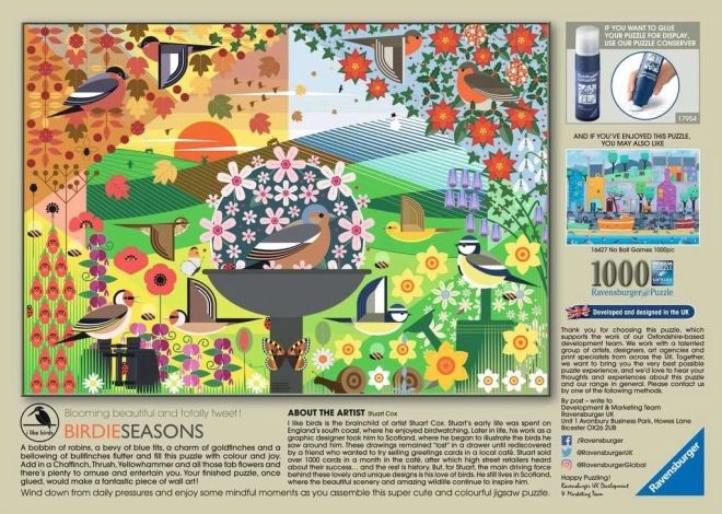 Puzzle J'aime les oiseaux