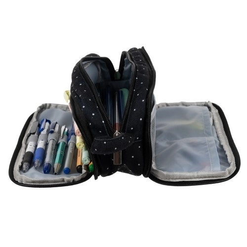 Trousse triple - noir Maaleo 24511