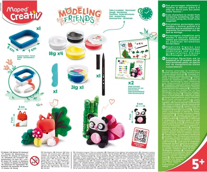 Kit créatif Maped Creativ - Modélisation avec figurines