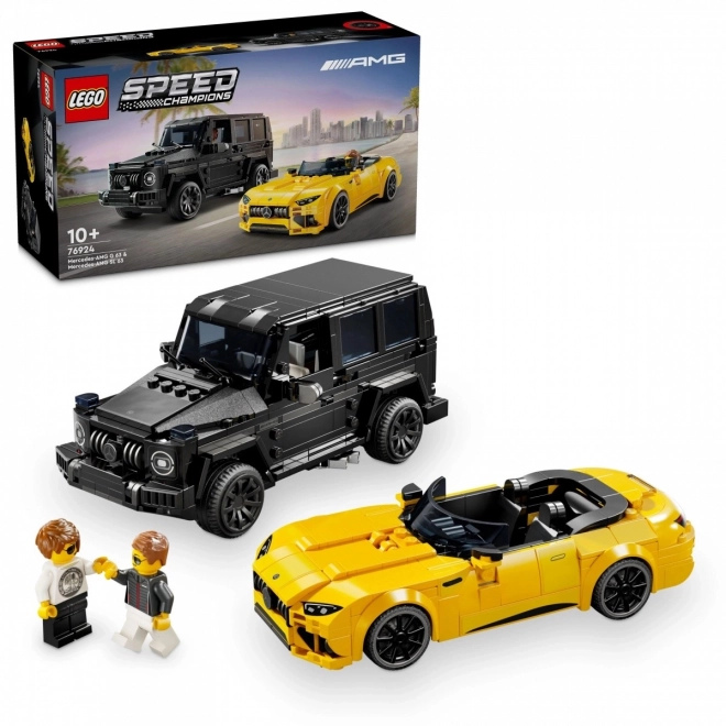 LEGO Speed Champions 76924 Mercedes-AMG G 63 et Mercedes-AMG SL 63