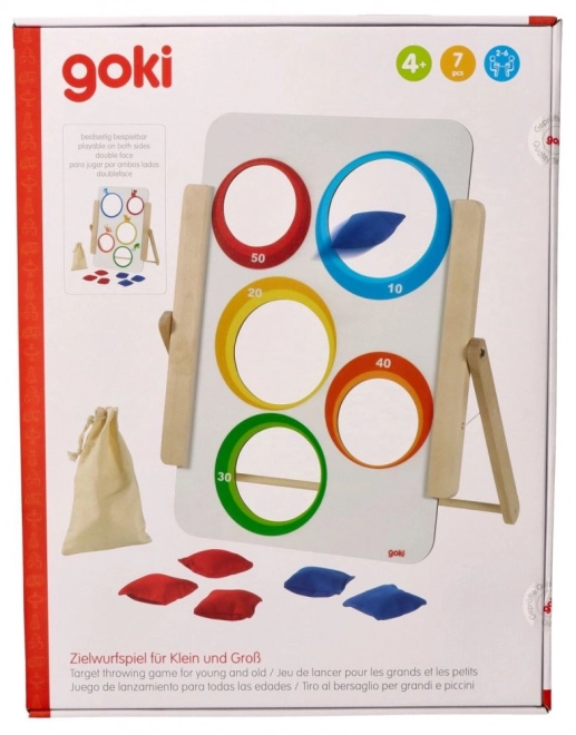 Jeu de lancer de sacs
