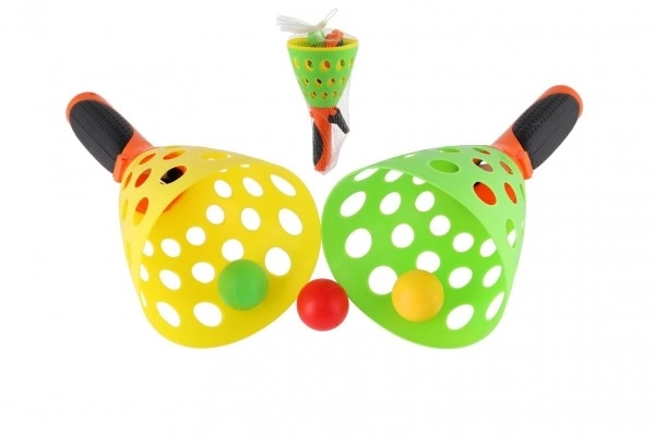 Catch ball jaune-vert