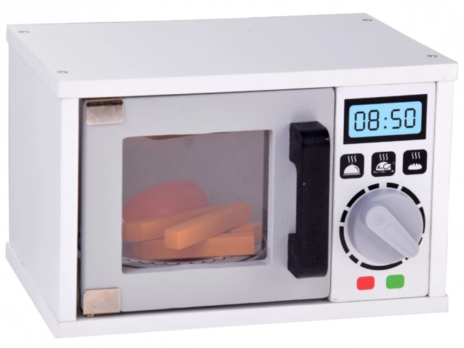 Four à micro-ondes jouet en bois pour enfants