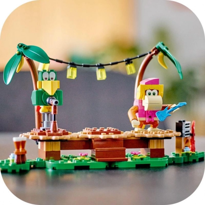 Concert dans la jungle de Dixie Kong LEGO Super Mario