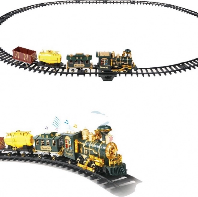 Ensemble de train historique à piles
