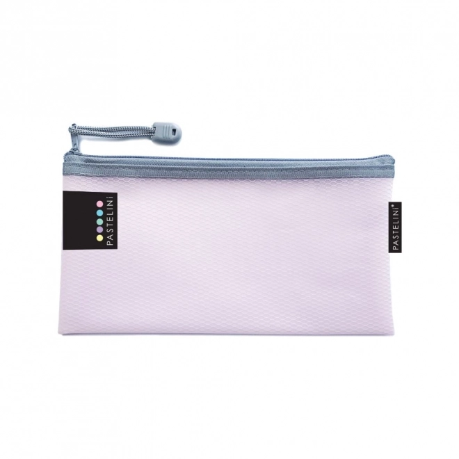 Enveloppe zippée grillagée DL PASTELINI rose