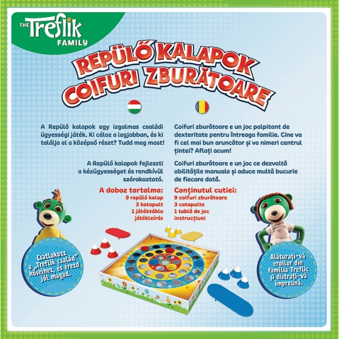 Jeu de Chapeaux, hop! Treflíci