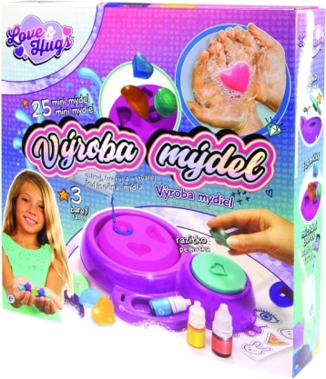 fabrication de savons Love and Hugs – kit créatif pour enfants