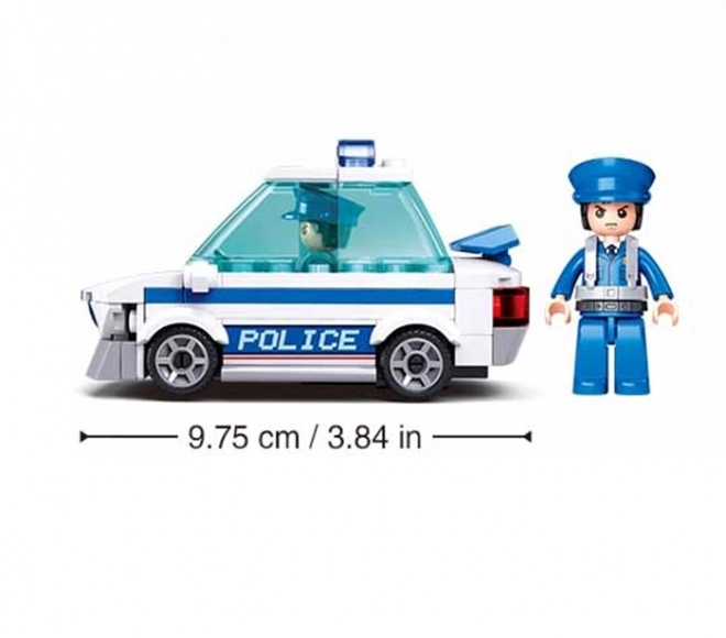 Sluban Metropolis M38-B1217B Patrouille de la police municipale