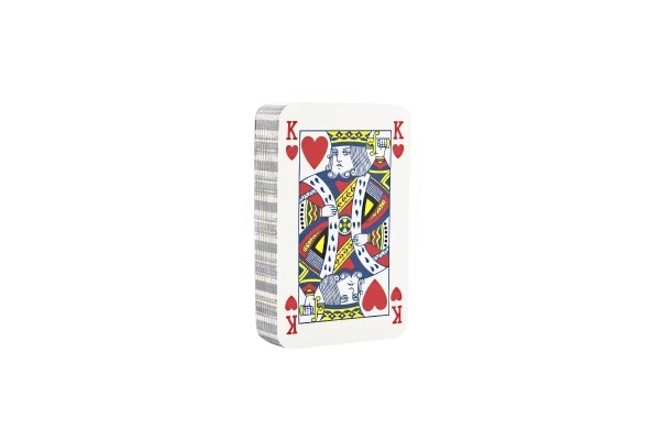 Jeu de cartes de société Poker dans une boîte en papier 6x9cm