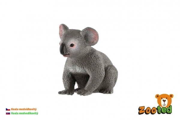 Koala en plastique 8cm en sachet