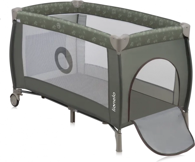 Lit de voyage Lionelo Sven Plus Beige Olive