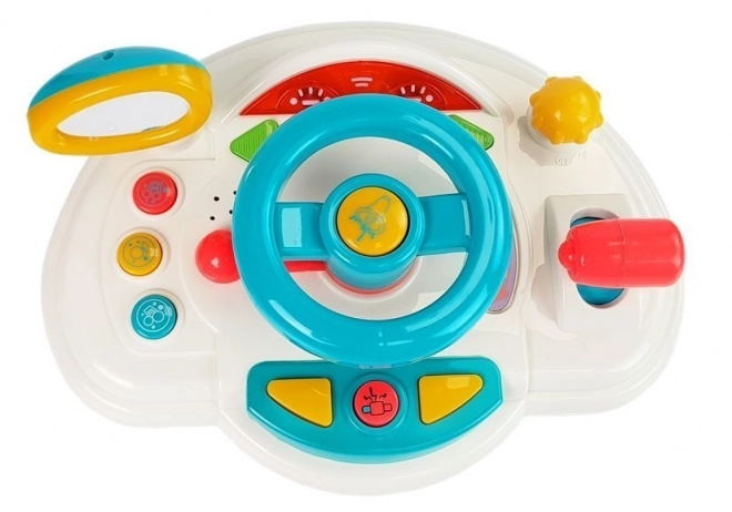 Volant interactif pour enfants avec lumières, sons et klaxon