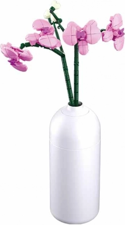 Sluban Fleurs – orchidée en vase, jeu de construction